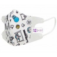 Skater Doraemon 多啦A夢 3D口罩(2-3歲) 5個裝 Skater Doraemon 多啦A夢 3D口罩(2-3歲) 5個裝